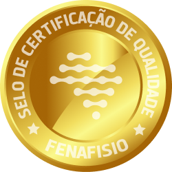 Selo FENAFISIO Excelência Ouro